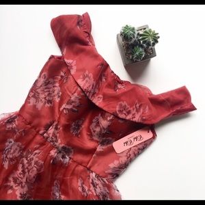 ASOS Chi Chi London organza dress